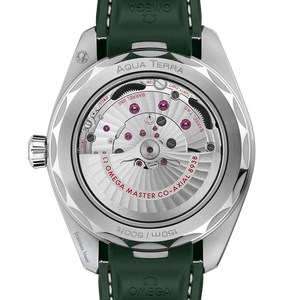 Omega Seamaster Aqua Terra 150M Co‑Axial Master Gmt Worldtimer Green Dial Men 43MM