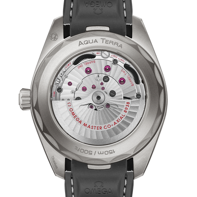 Omega Seamaster Aqua Terra 150M Co‑Axial Master Gmt Worldtimer Grey Dial Men 43MM