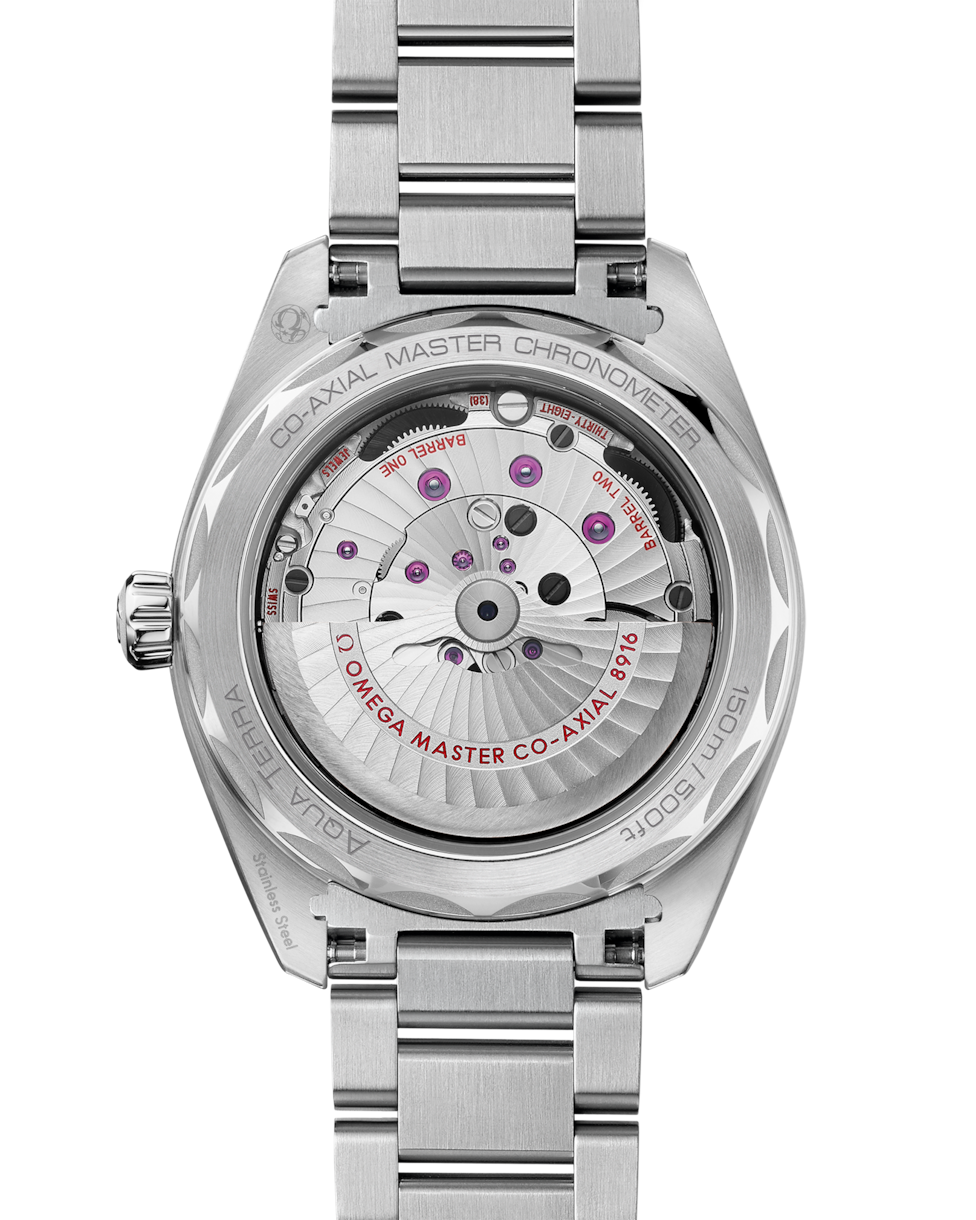 Omega Seamaster Aqua Terra 150M Co‑Axial Master Chronometer Silver Dial Men 41MM
