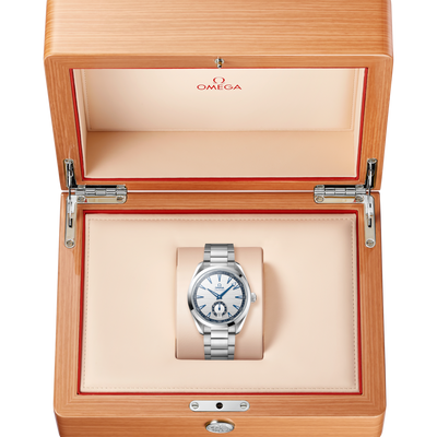 Omega Seamaster Aqua Terra 150M Co‑Axial Master Chronometer Silver Dial Men 41MM