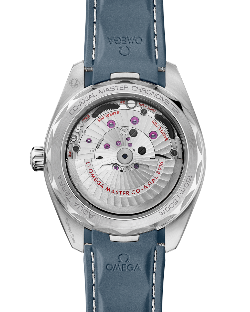 Omega Seamaster Aqua Terra 150M Co Axial Master Chronometer Small Secondsblue Dial Men 41MM
