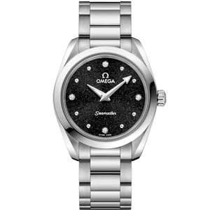 Omega Seamaster Aqua Terra 150M Quartz Black Dial Women 28MM
