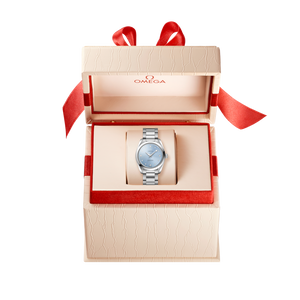 Omega Seamaster Aqua Terra 150M Quartz Blue Dial Women 28MM