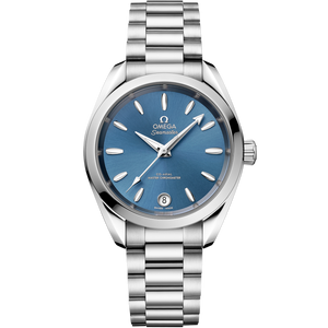 Omega Seamaster Aqua Terra Shades Co Axial Master Chronometersea Blue Dial Women 34MM