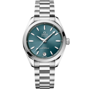 Omega Seamaster Aqua Terra Shades Co Axial Master Chronometerlagoon Green Dial Women 34MM