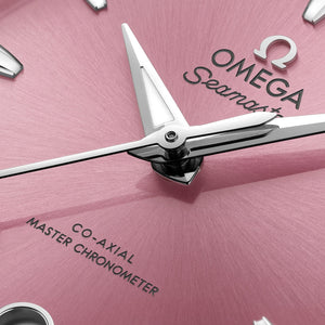 Omega Seamaster Aqua Terra Shades Co Axial Master Chronometershell Pink Dial Women 34MM
