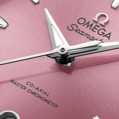 Omega Seamaster Aqua Terra Shades Co Axial Master Chronometershell Pink Dial Women 34MM