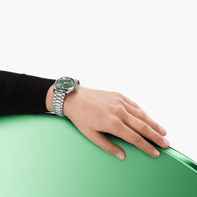 Omega Seamaster Aqua Terra Shades Co Axial Master Chronometerbay Green Dial Men 38MM
