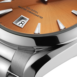 Omega Seamaster Aqua Terra Shades Co Axial Master Chronometersaffron Dial Men 38MM