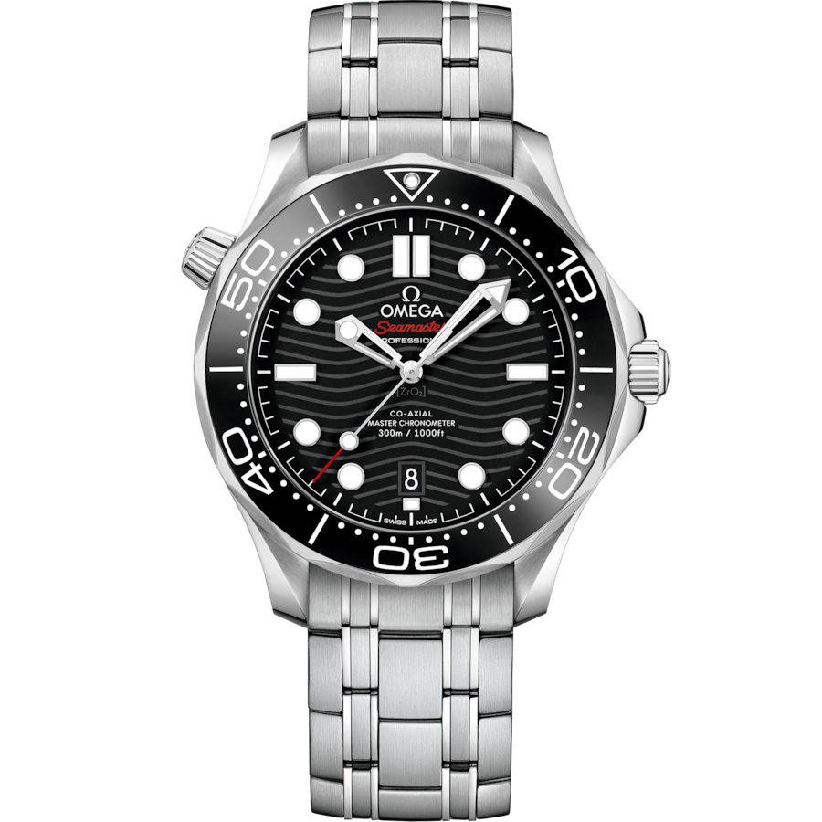 Omega Seamaster Diver 300M Co‑Axial Master Chronometerblack Dial Men 42MM