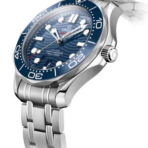 Omega Seamaster Diver 300M Co‑Axial Master Chronometerblue Dial Men 42MM