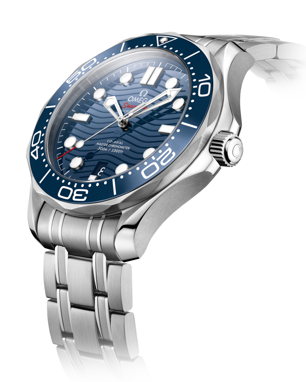 Omega Seamaster Diver 300M Co‑Axial Master Chronometerblue Dial Men 42MM