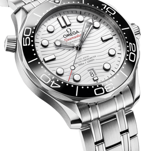 Omega Seamaster Diver 300M Co‑Axial Master Chronometerwhite Dial Men 42MM