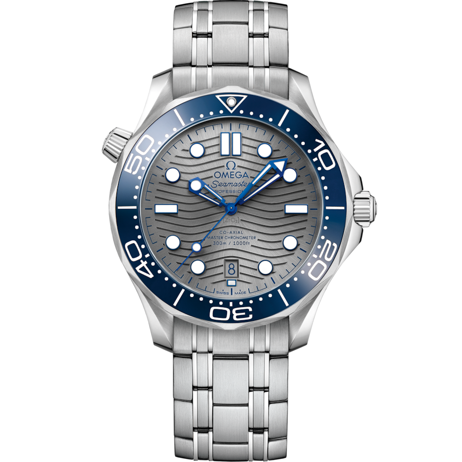 Omega Seamaster Diver 300M Co‑Axial Master Chronometergrey Dial Men 42MM