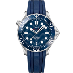 Omega Seamaster Diver 300M Co‑Axial Master Chronometerblue Dial Men 42MM
