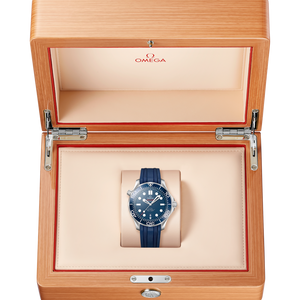 Omega Seamaster Diver 300M Co‑Axial Master Chronometerblue Dial Men 42MM