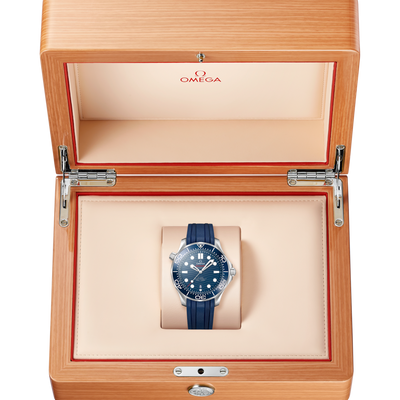Omega Seamaster Diver 300M Co‑Axial Master Chronometerblue Dial Men 42MM