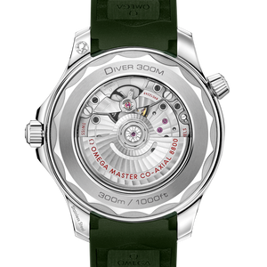 Omega Seamaster Diver 300M Co‑Axial Master Chronometergreen Dial Men 42MM