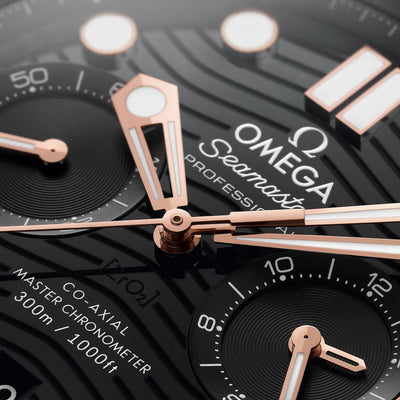 Omega Seamaster Black Dial Men 44MM