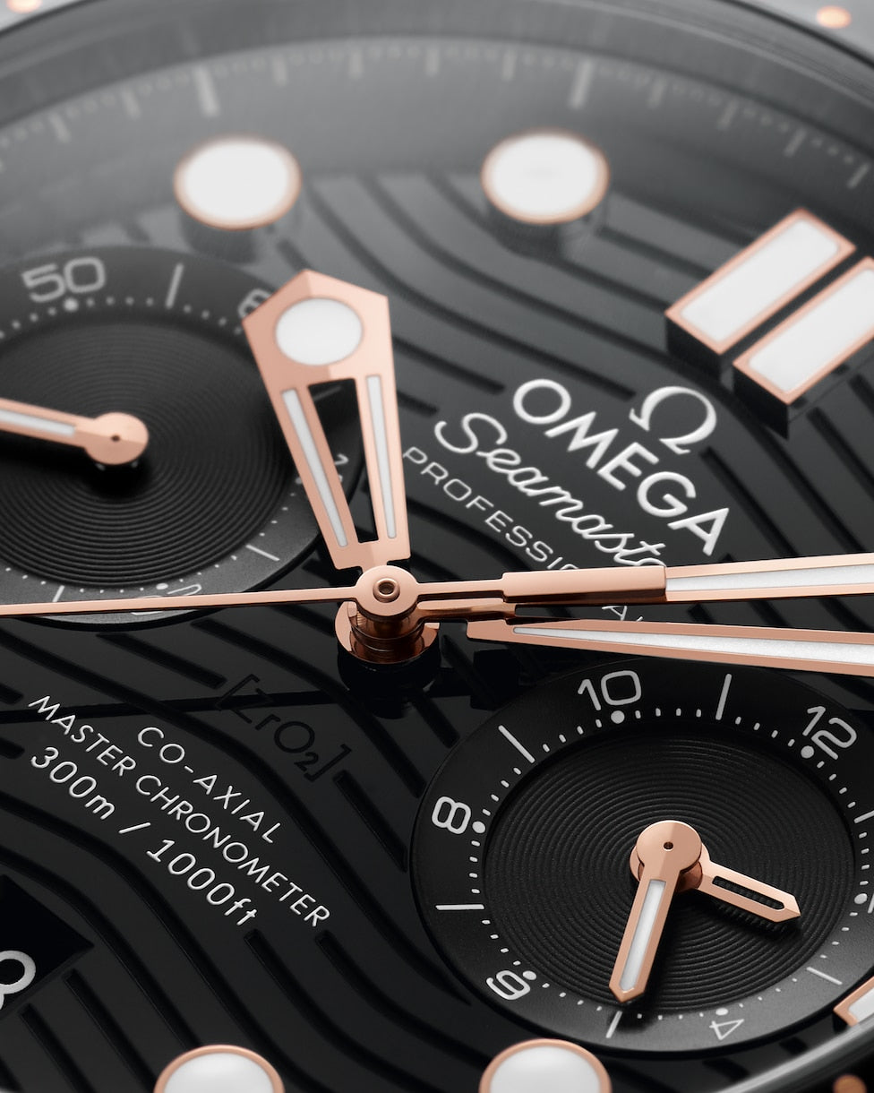 Omega Seamaster Black Dial Men 44MM