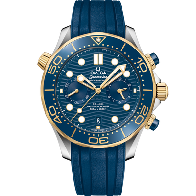 Omega Seamaster Diver 300M Co-Axial Master Chronometerblue Dial Men 44MM