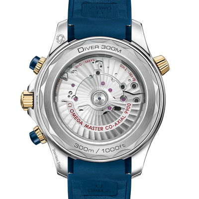 Omega Seamaster Diver 300M Co-Axial Master Chronometerblue Dial Men 44MM