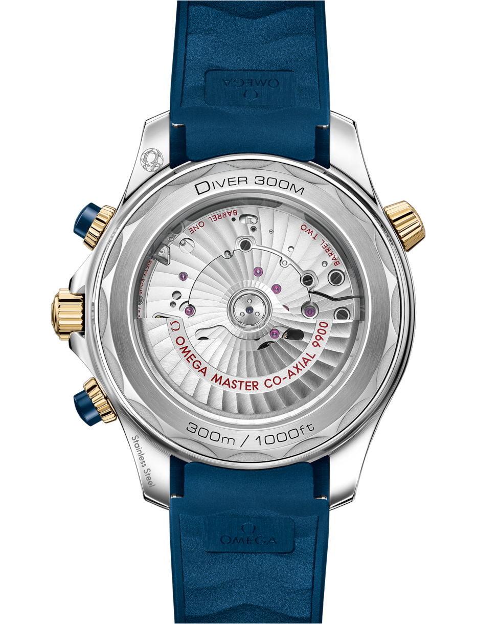 Omega Seamaster Diver 300M Co-Axial Master Chronometerblue Dial Men 44MM