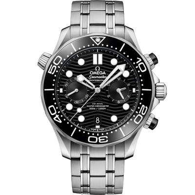 Omega Seamaster Diver 300M Co-Axial Master Chronometerblack Dial Men 44MM