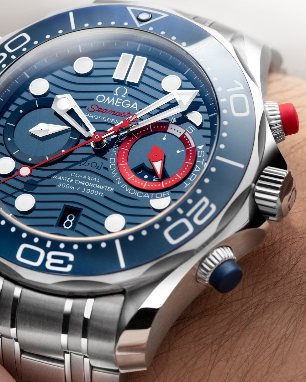 Omega Seamaster Blue Dial Men 44MM