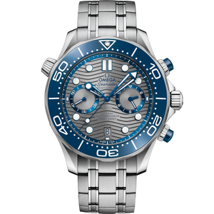 Omega Seamaster Diver 300M Co-Axial Master Chronometergrey Dial Men 44MM