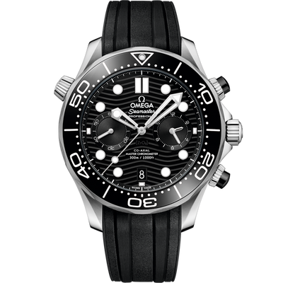 Omega Seamaster Diver 300M Co-Axial Master Chronometerblack Dial Men 44MM