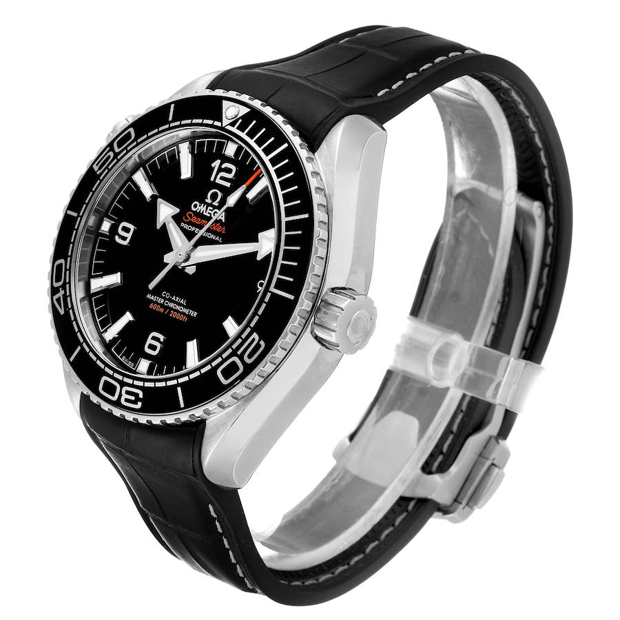 Omega Seamaster Planet Ocean 600M Co‑Axial Master Chronometer Black Dial Men 43.5MM
