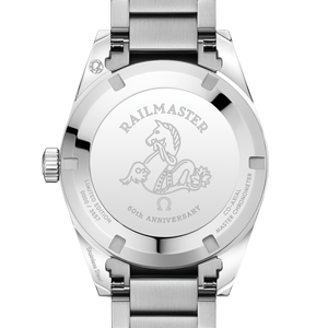 Omega Seamaster Railmaster Co‑Axial Master Black Dial Women 38MM