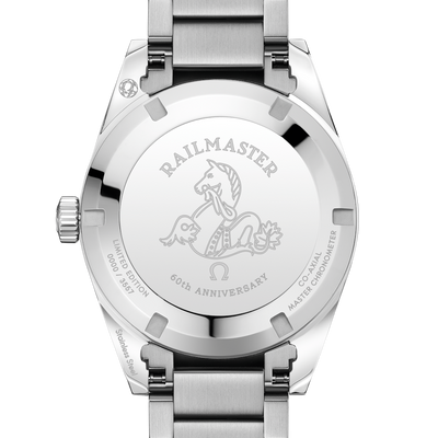 Omega Seamaster Railmaster Co‑Axial Master Black Dial Women 38MM
