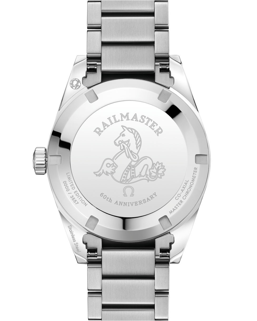 Omega Seamaster Railmaster Co‑Axial Master Black Dial Women 38MM
