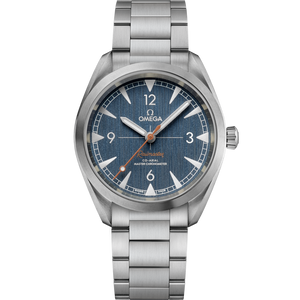 Omega Seamaster Railmaster Co‑Axial Master Chronometer Blue Dial Men 40MM