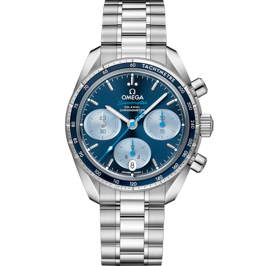 Omega Speedmaster Blue Dial Men 38MM