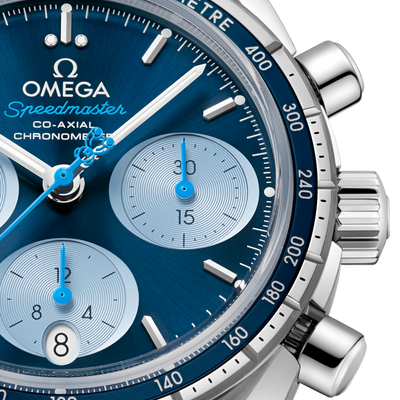 Omega Speedmaster Blue Dial Men 38MM