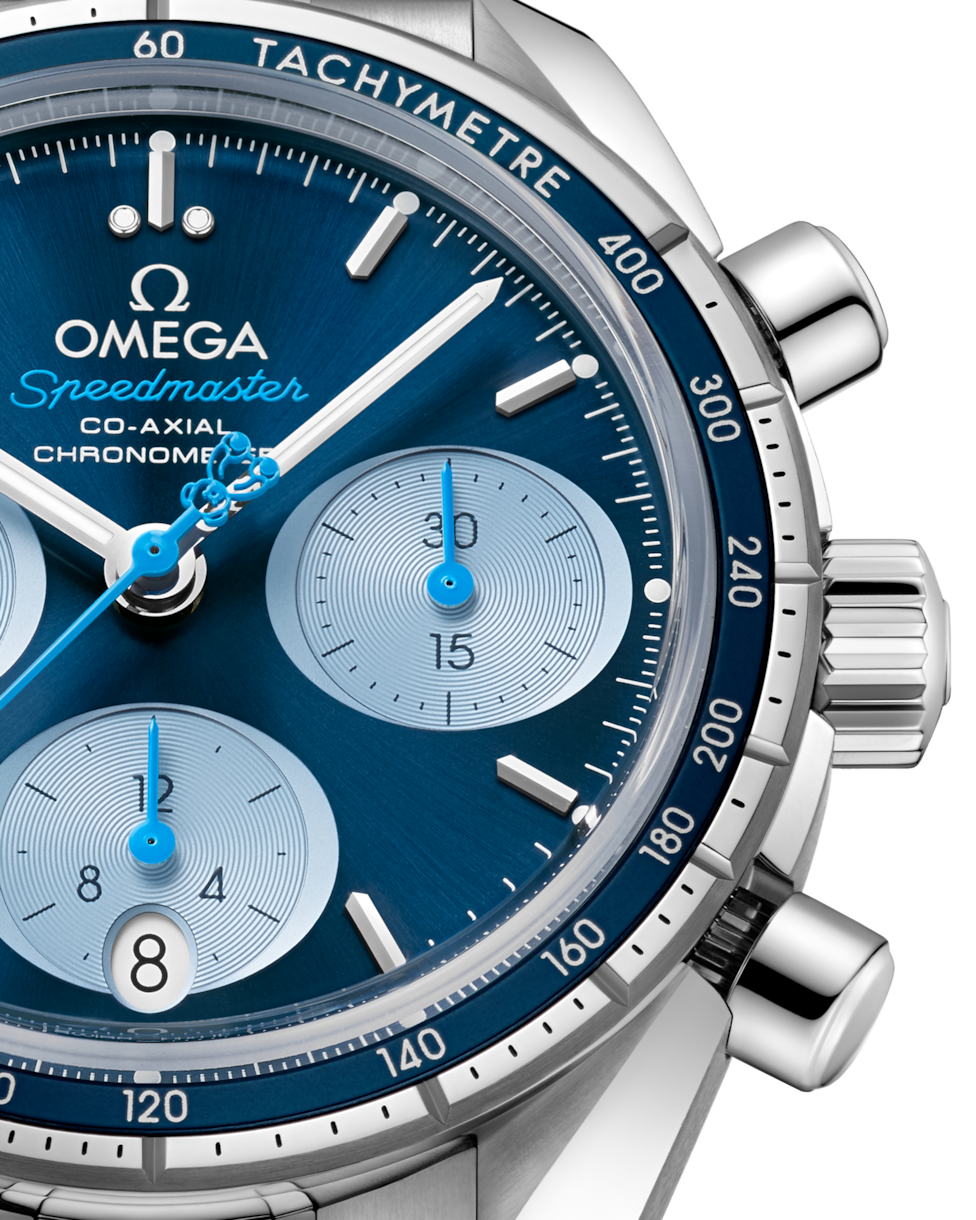Omega Speedmaster Blue Dial Men 38MM