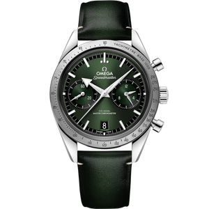Omega Speedmaster '57 Co‑Axial Master green Dial Men 40.5MM