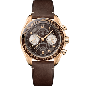 Omega Speedmaster Chronoscope Brown Dial Men 43MM
