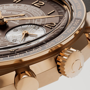 Omega Speedmaster Chronoscope Brown Dial Men 43MM