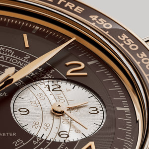 Omega Speedmaster Chronoscope Brown Dial Men 43MM