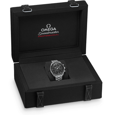 Omega Speedmaster Moonwatch Professional Co‑Axial Master Chronometer Chronograph Black Dial Men 42MM
