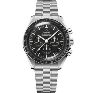 Omega Speedmaster Moonwatch Professional Co‑Axial Master Chronometer Chronograph Black Dial Men 42MM
