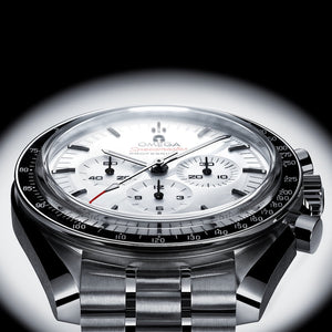 Omega Speedmaster Moon Watch Professional White Dial Men 42MM
