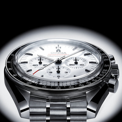 Omega Speedmaster Moon Watch Professional White Dial Men 42MM