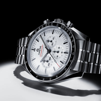 Omega Speedmaster Moon Watch Professional White Dial Men 42MM