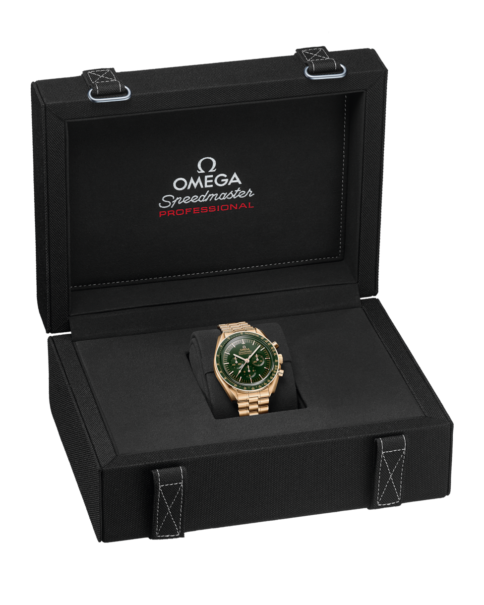 Omega Omega Speedmaster Moonwatch Professional Co‑Axial Master Chronometer Green Dial Men 42MM