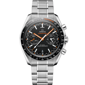 Omega Speedmaster Racing Co Axial Master Chronometer Chronograph Black Dial Men 44.25MM